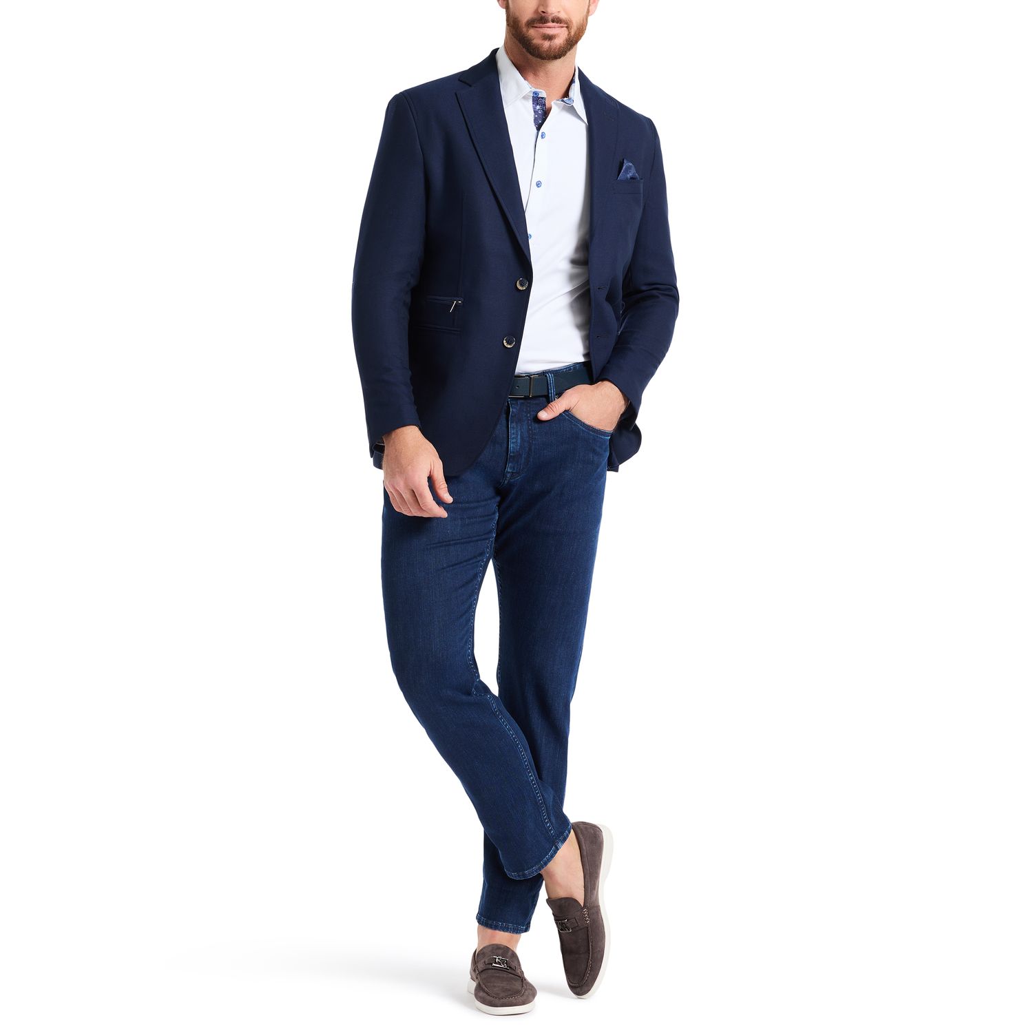 Robert Graham Jetset Sport Coat w/ Removable Vest