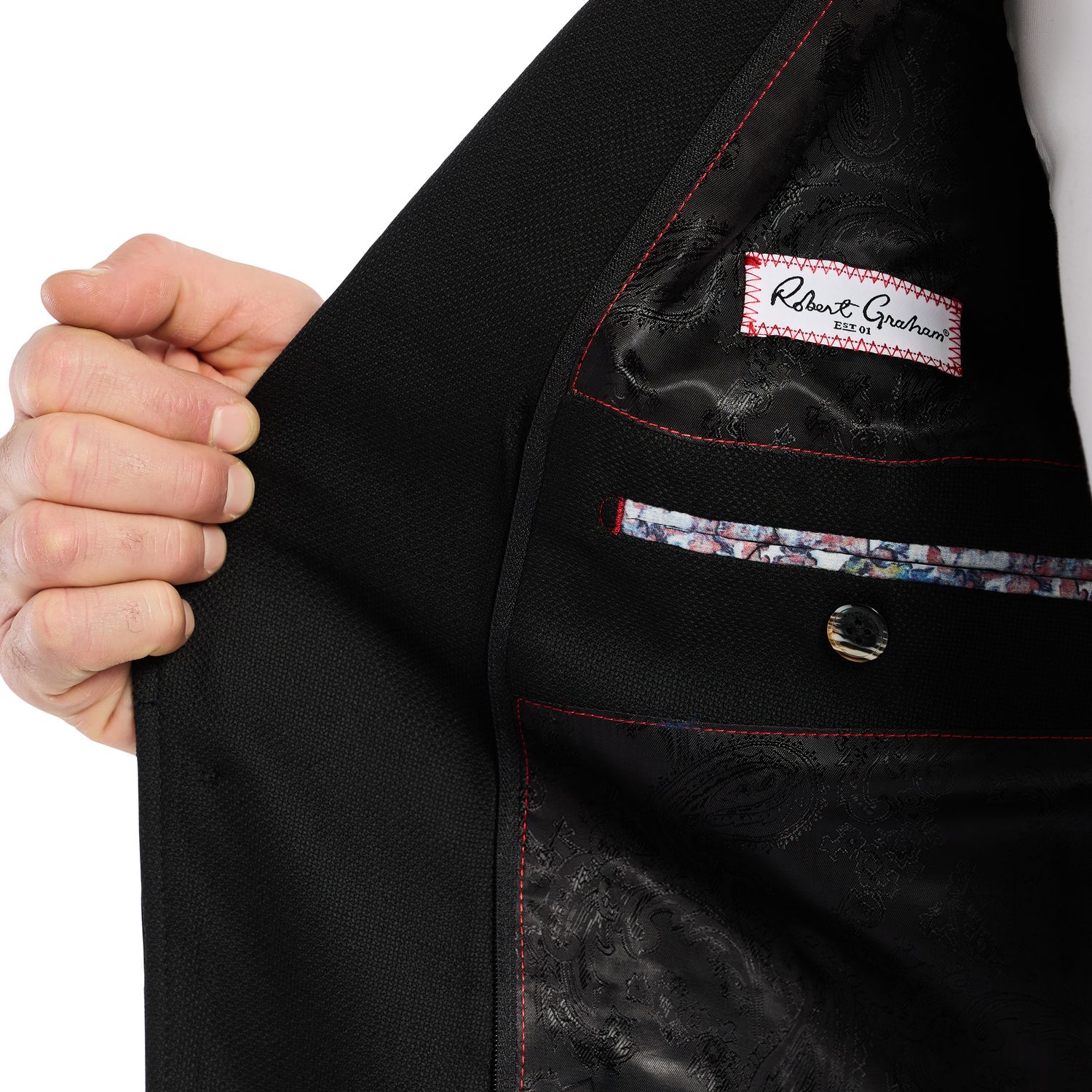 Robert Graham Jetset Sport Coat w/ Removable Vest
