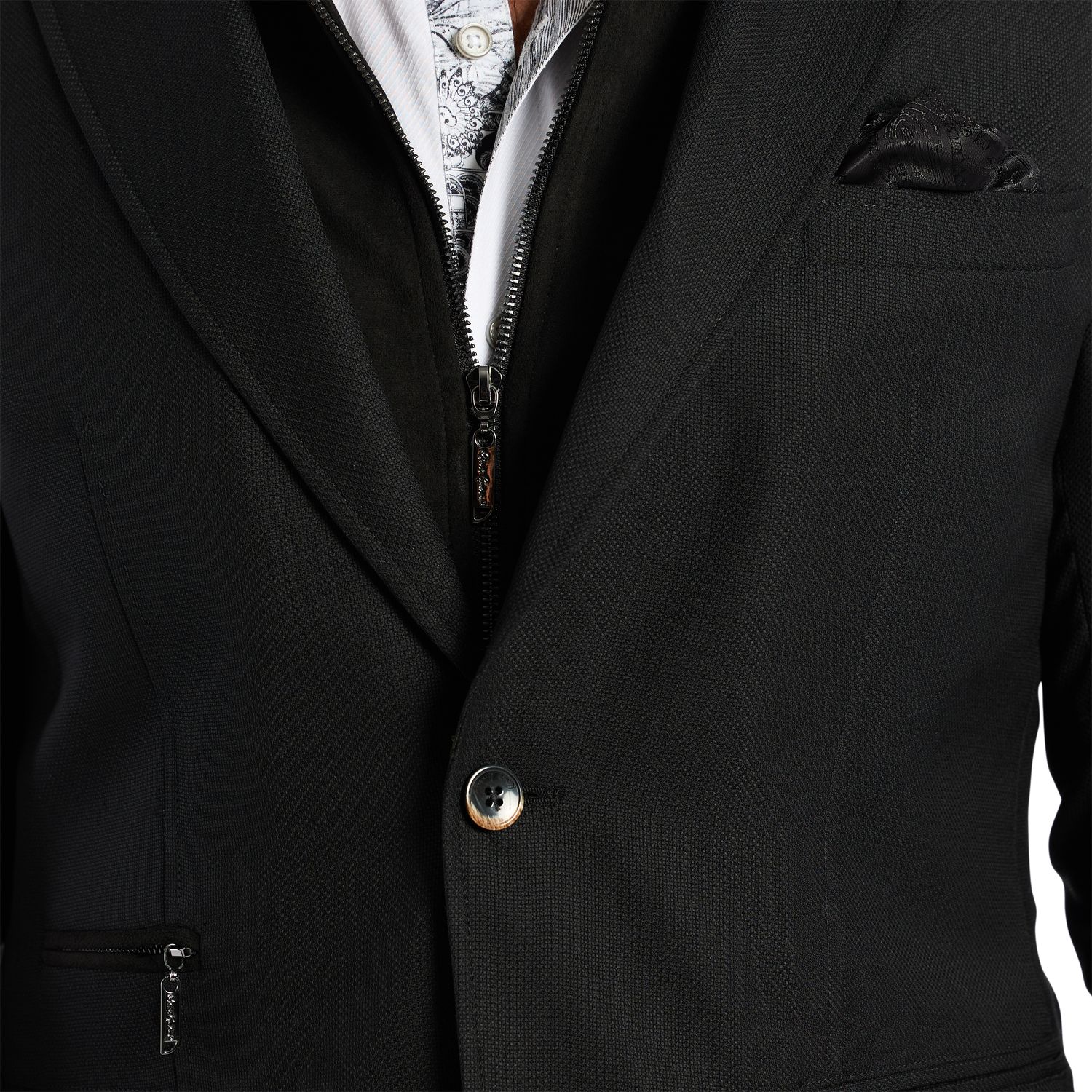 Robert Graham Jetset Sport Coat w/ Removable Vest