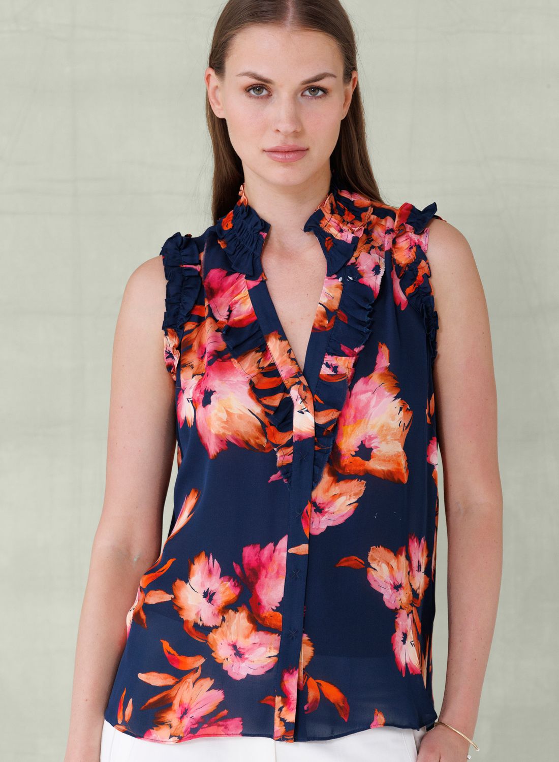 Go Silk Spring Soiree Blouse