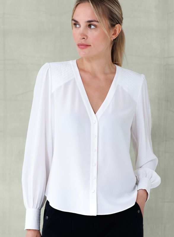 Go Silk Go Trapunto Top