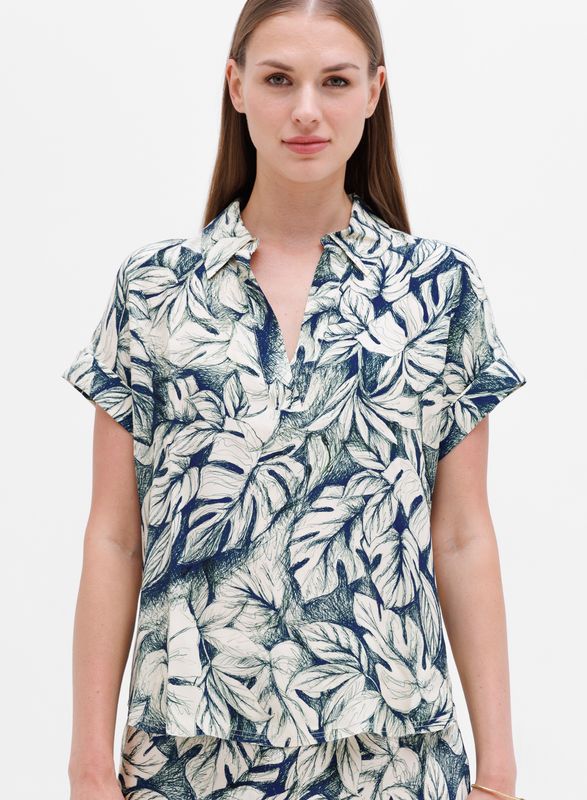Go Silk Go Polo Shirt Top