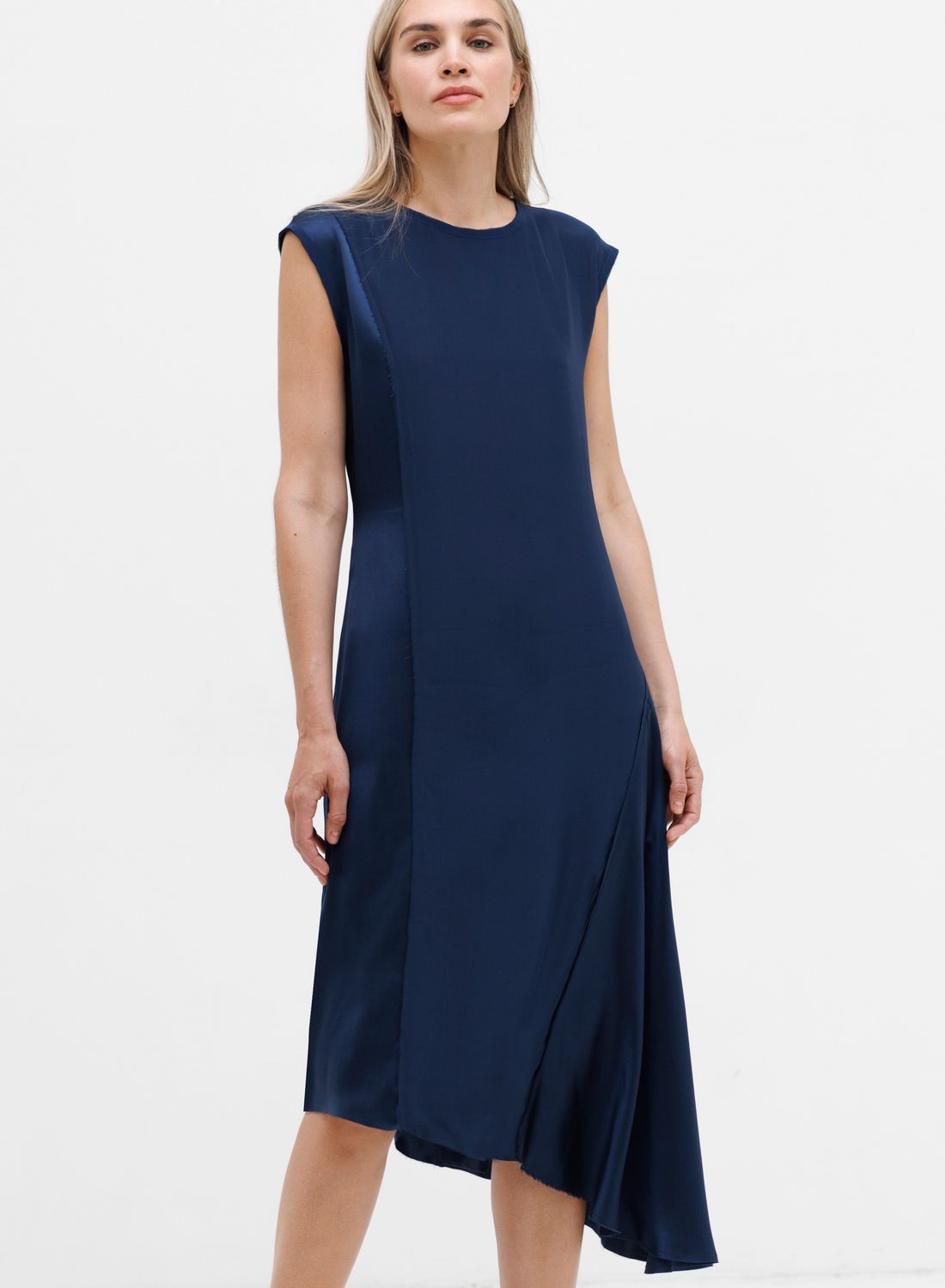 Go Silk Posh Splice Dress