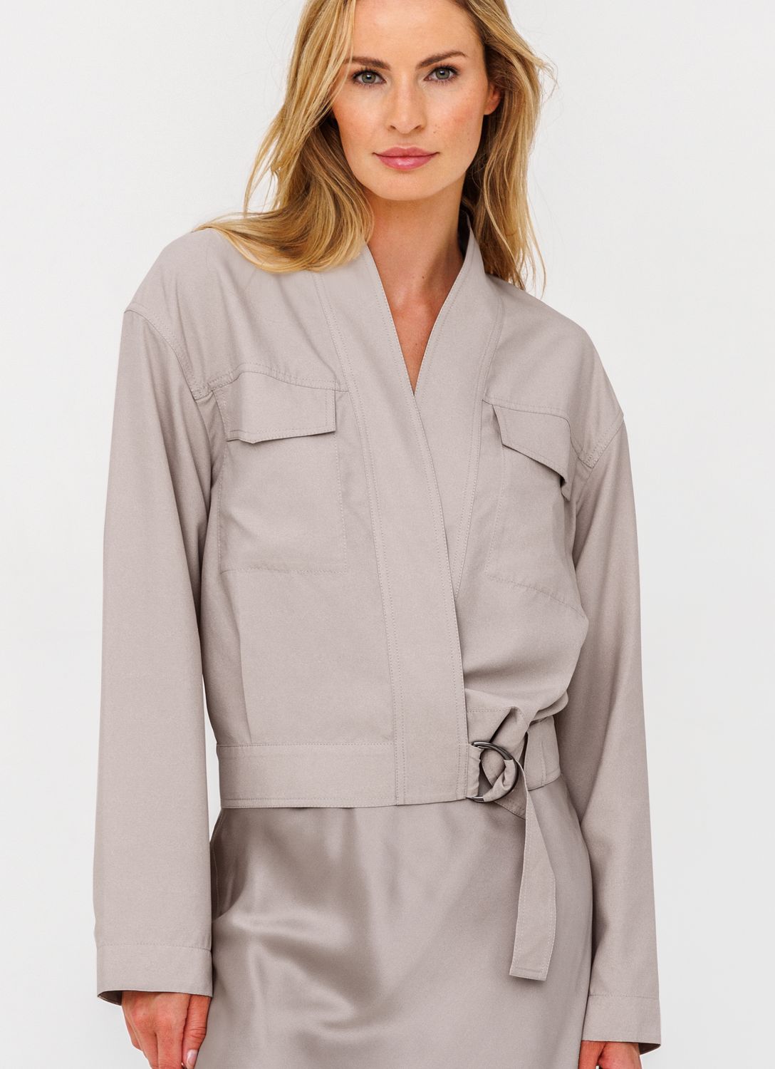 Go Silk Crossover Jacket 