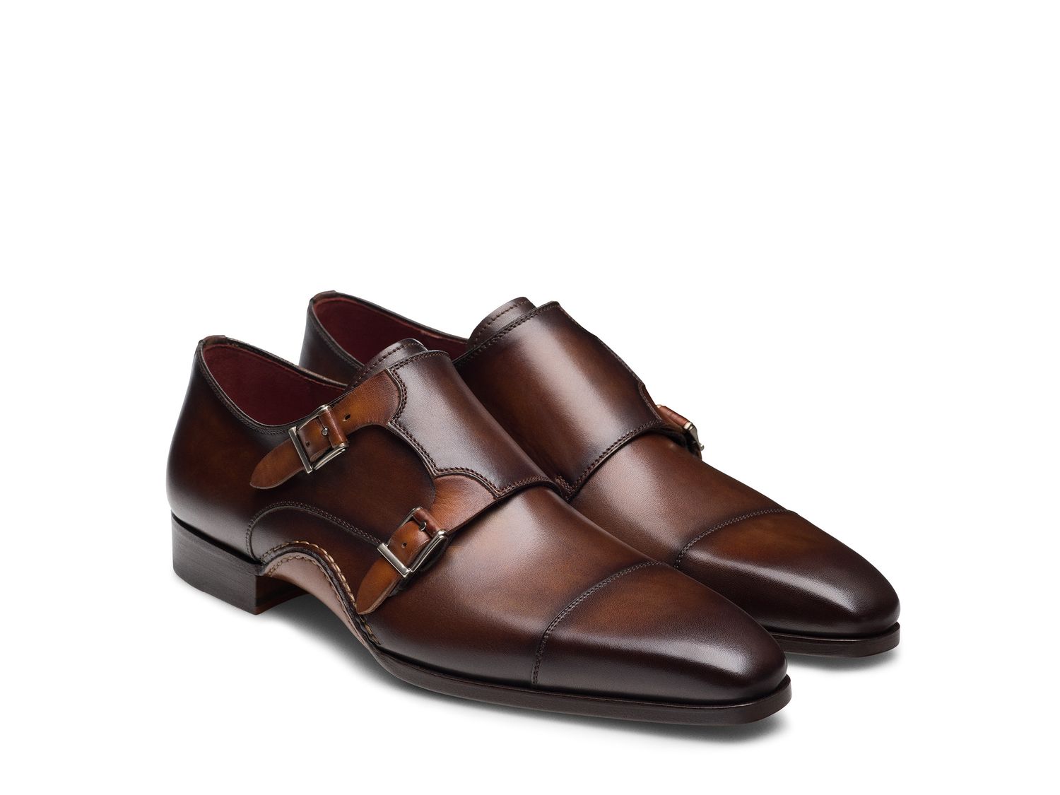 Magnanni Leros Double Monk Strap Dress Shoes
