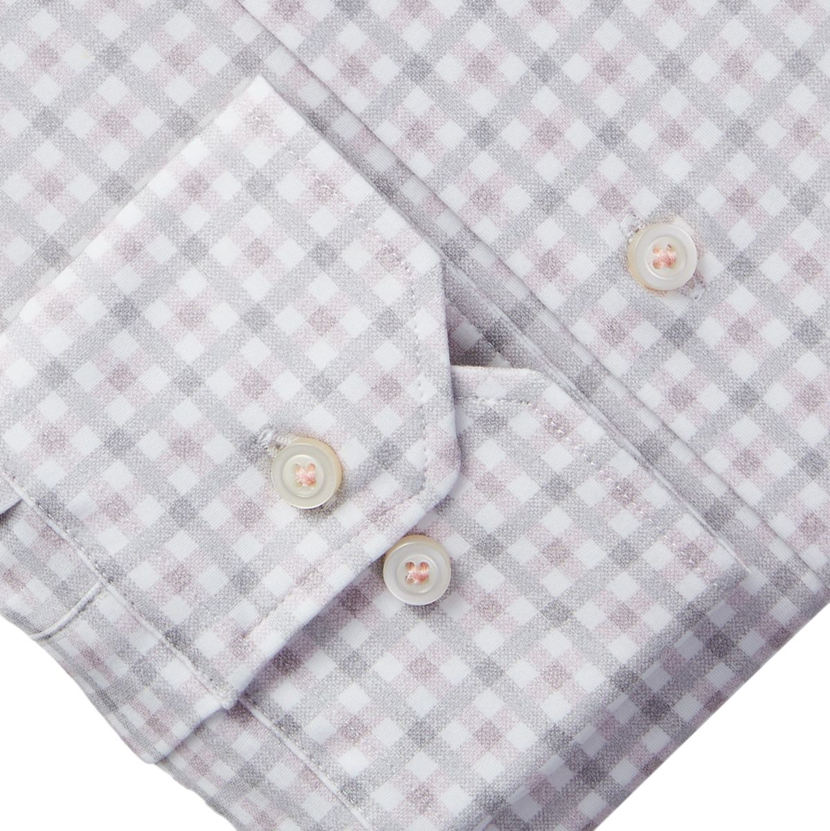Emanuel Berg Modern Fit Check Print 4Flex Shirt