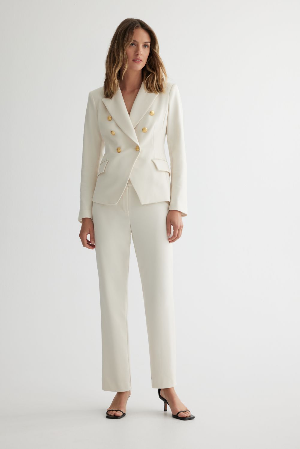 Iris Setlakwe Scuba Six Button Blazer