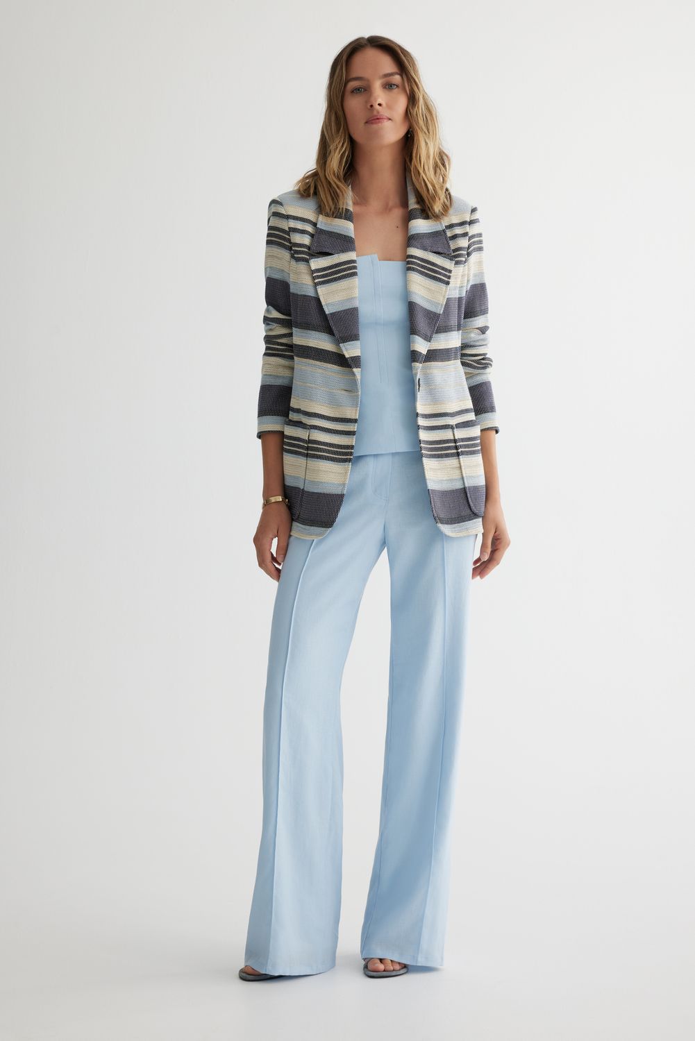 Iris Setlakwe Wide Leg Pant W/ Pintuck