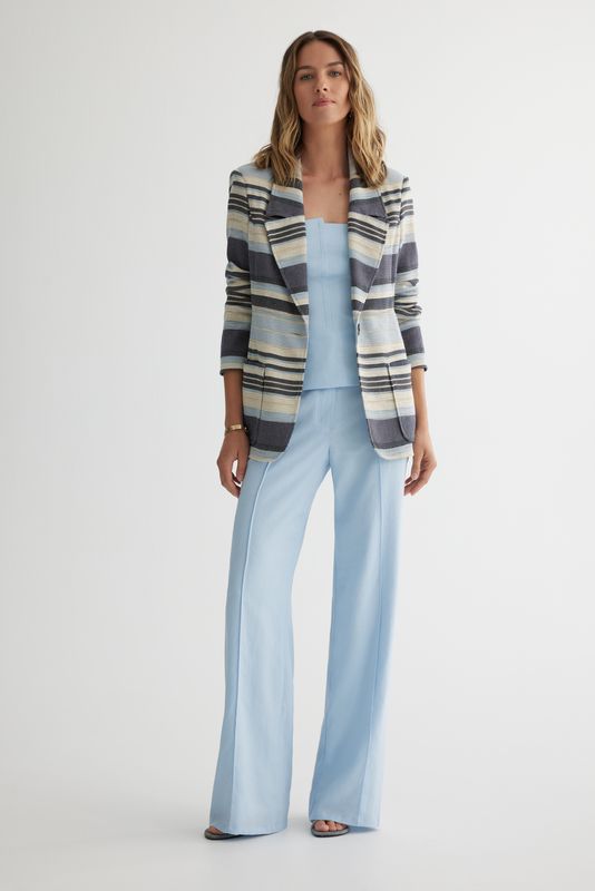 Iris Setlakwe Wide Leg Pant W/ Pintuck