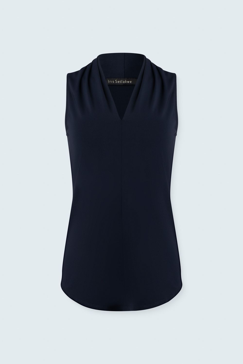 Iris Setlakwe Matte Jersey V-Neck Top