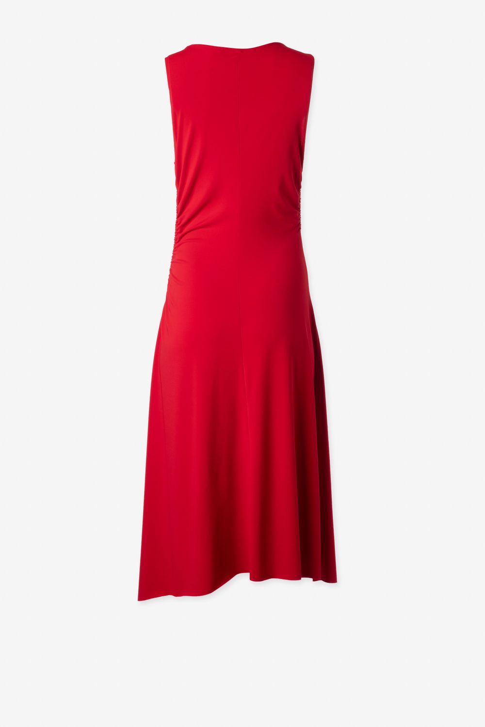 Iris Setlakwe Asymmetric Gathered Midi Dress
