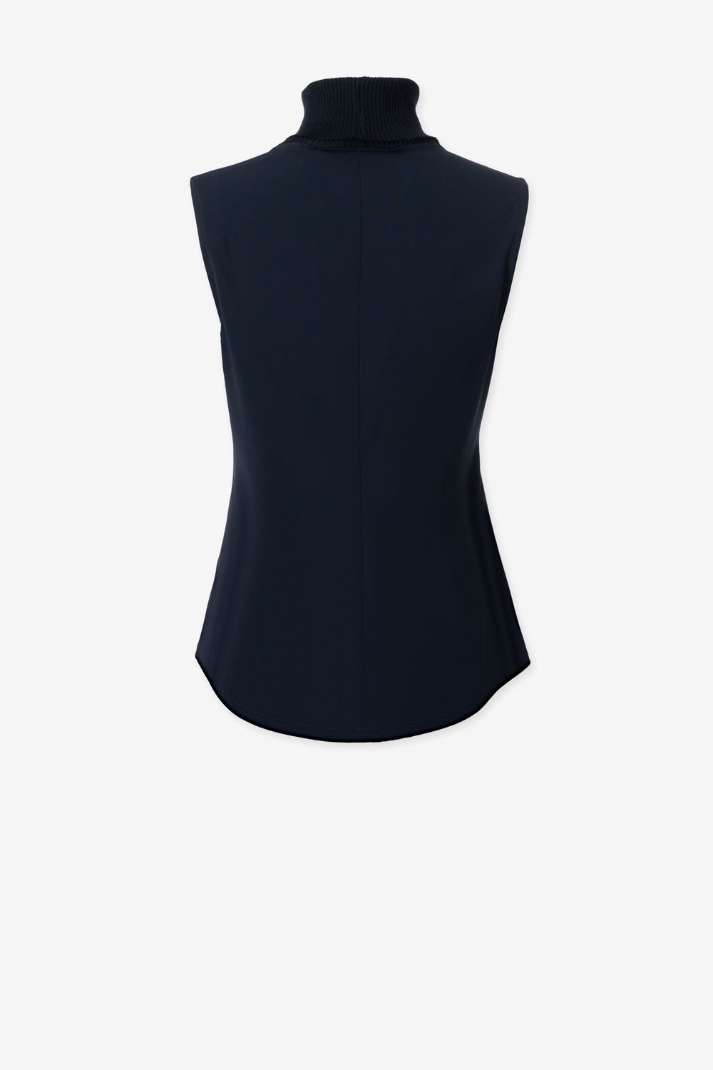 Iris Setlakwe Sleeveless Turtleneck W/ Ribbing