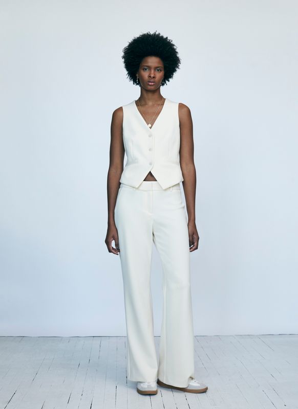 Iris Setlakwe Button Front Waistcoat