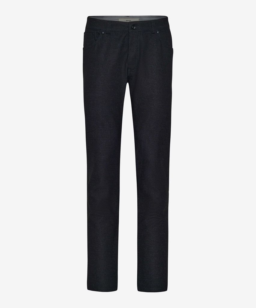 Brax Hi-Flex Check Jersey Chuck Pants