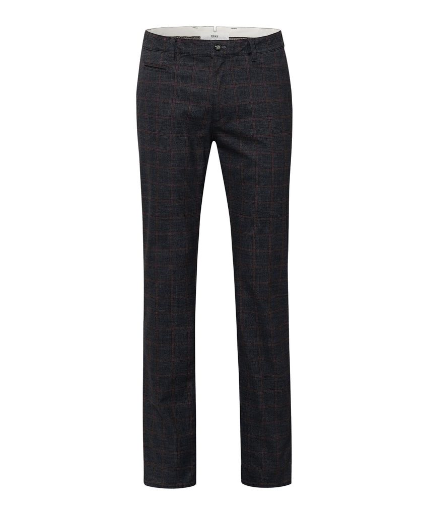Brax WooLook Plaid Fabio Chino Pants