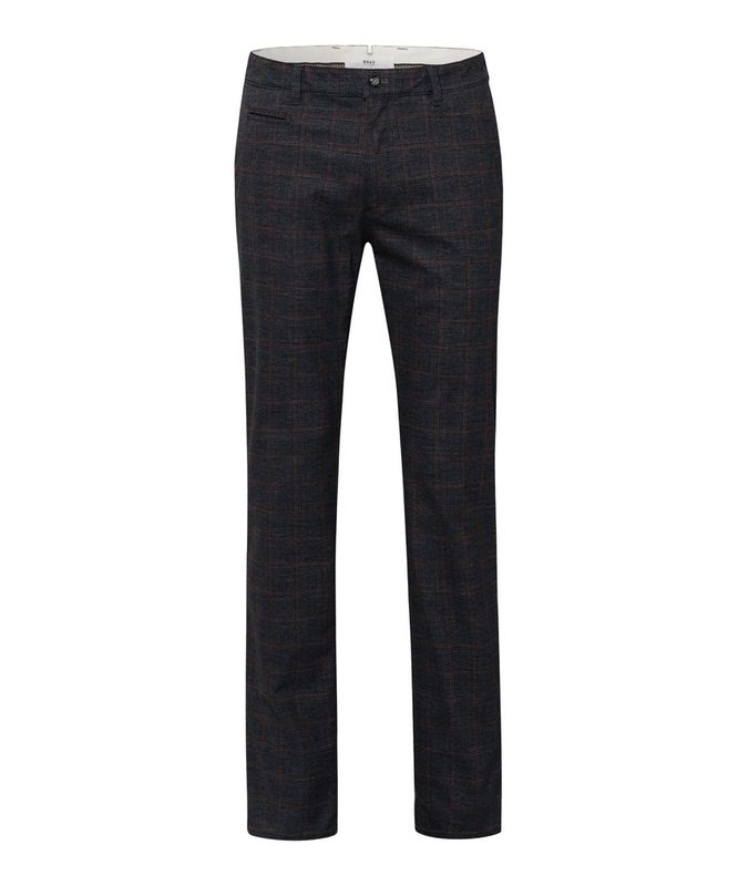 Brax WooLook Plaid Fabio Chino Pants