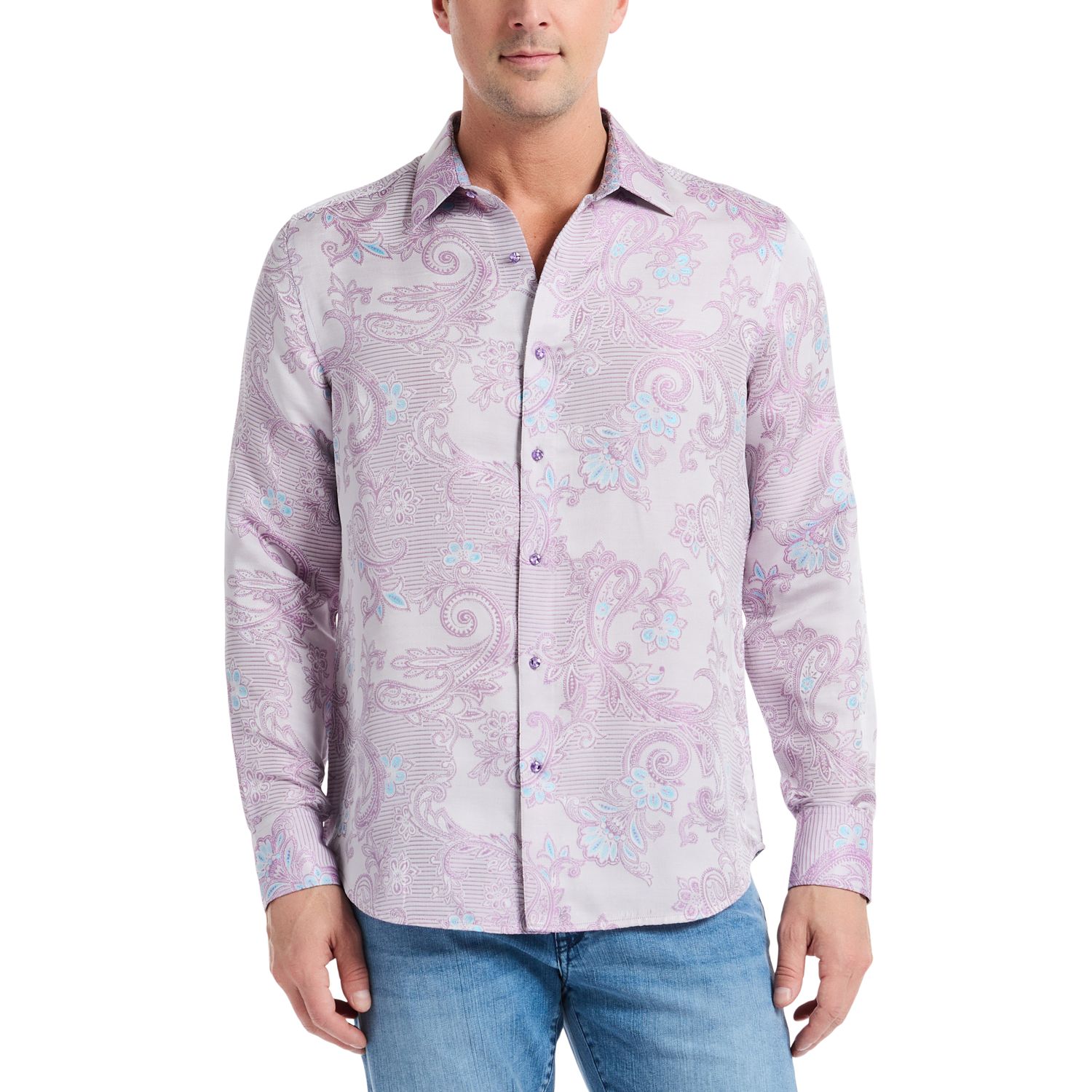 Robert Graham Limited Edition &quot;Jacquard Edge&quot; Shirt