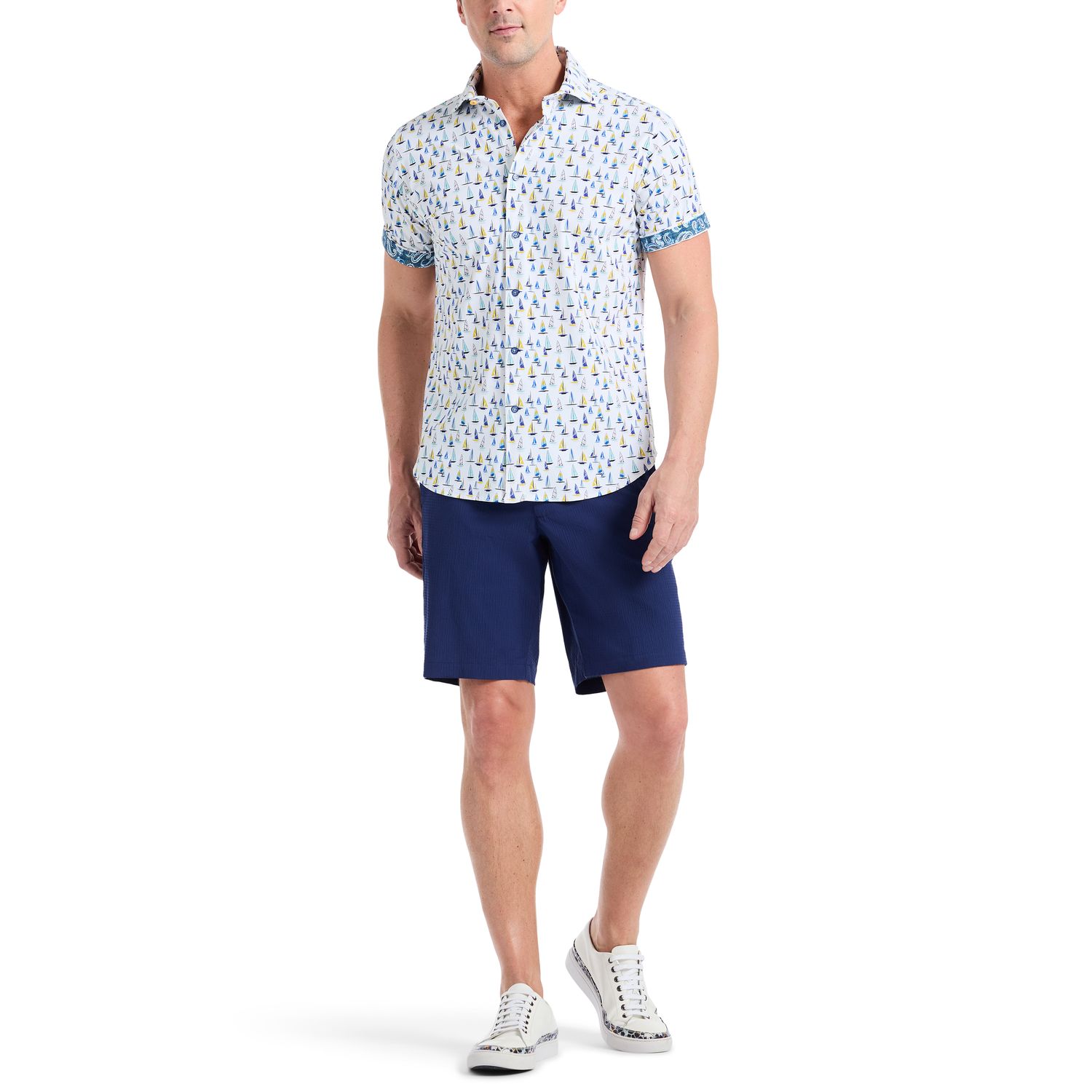 Robert Graham Trans Pacific Short Sleeve Shirt