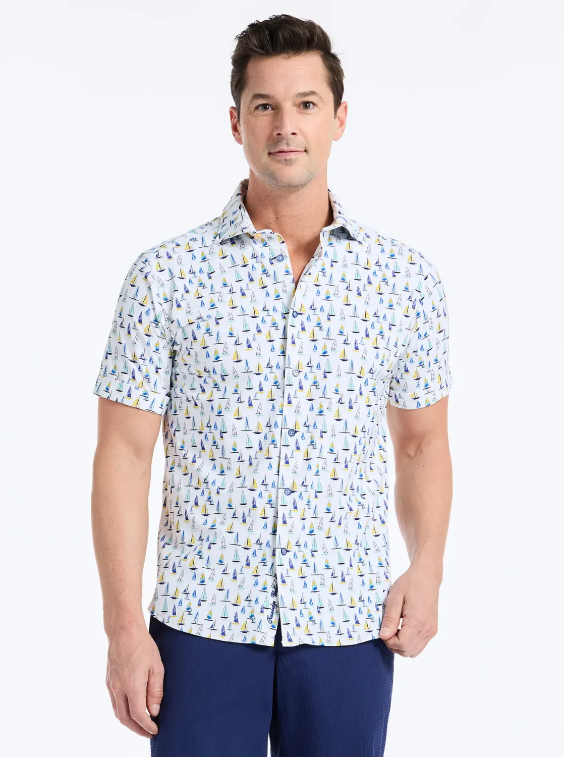 Robert Graham Trans Pacific Short Sleeve Shirt