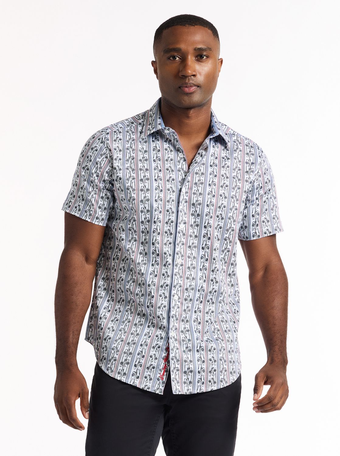 Robert Graham Special Edition Ocean Avenue Short Sleeve Car Shirt