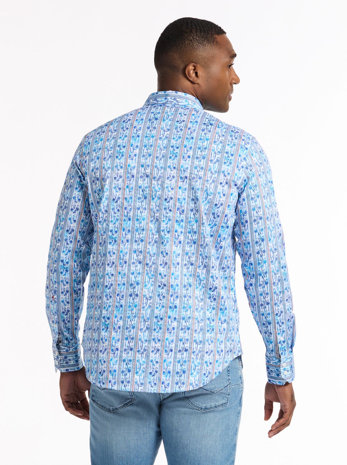 Robert Graham Special Edition Ocean Avenue Long Sleeve Car Shirt
