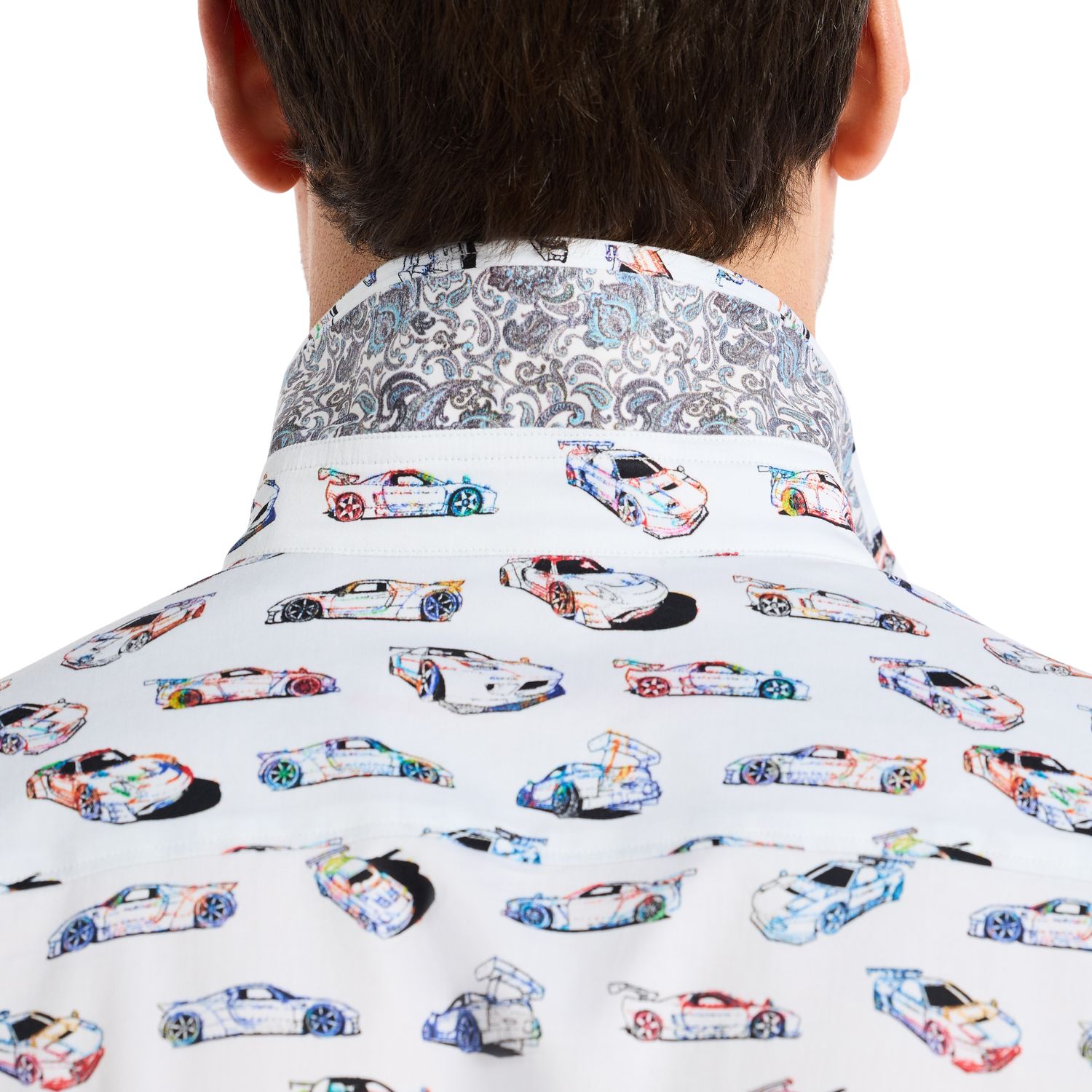 Robert Graham Neon Wheels Short Sleeve Shirt