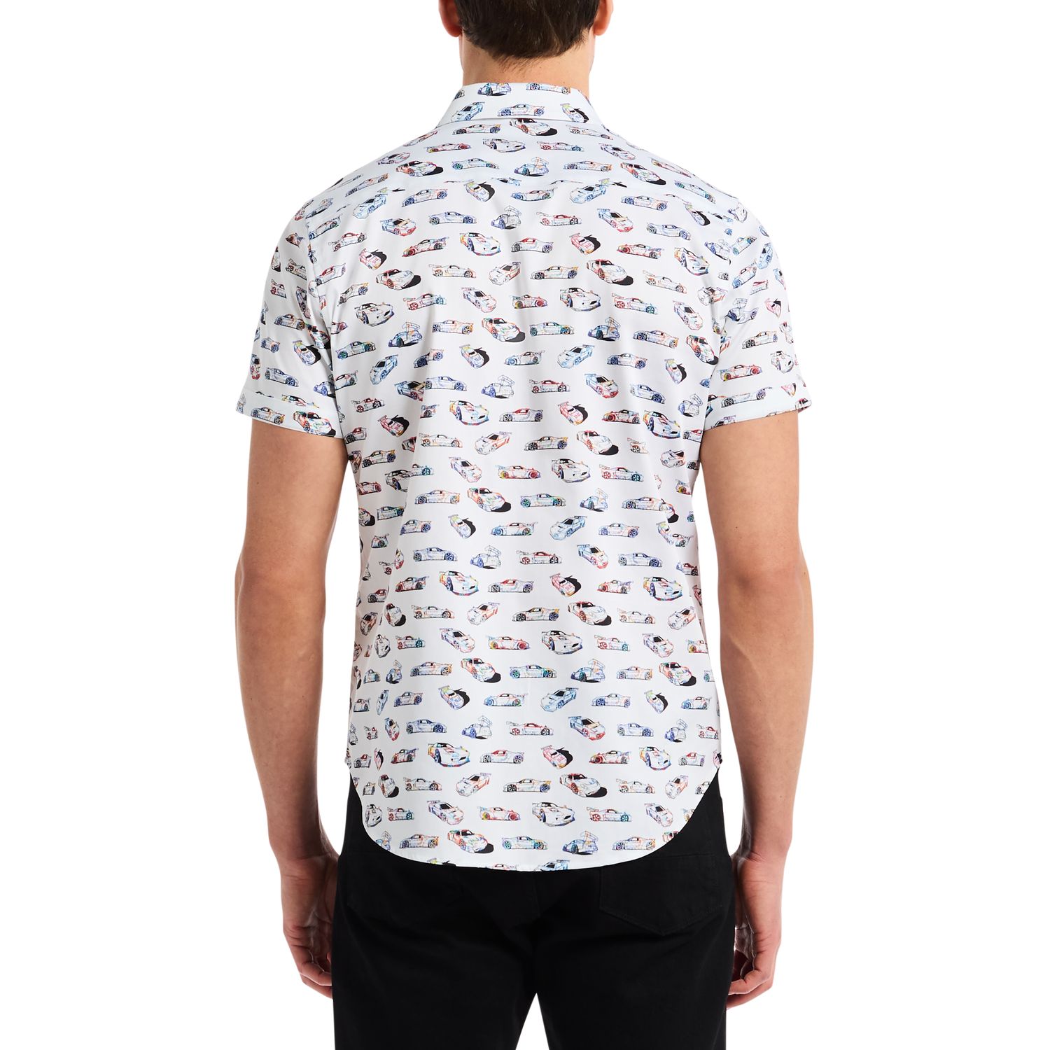 Robert Graham Neon Wheels Short Sleeve Shirt