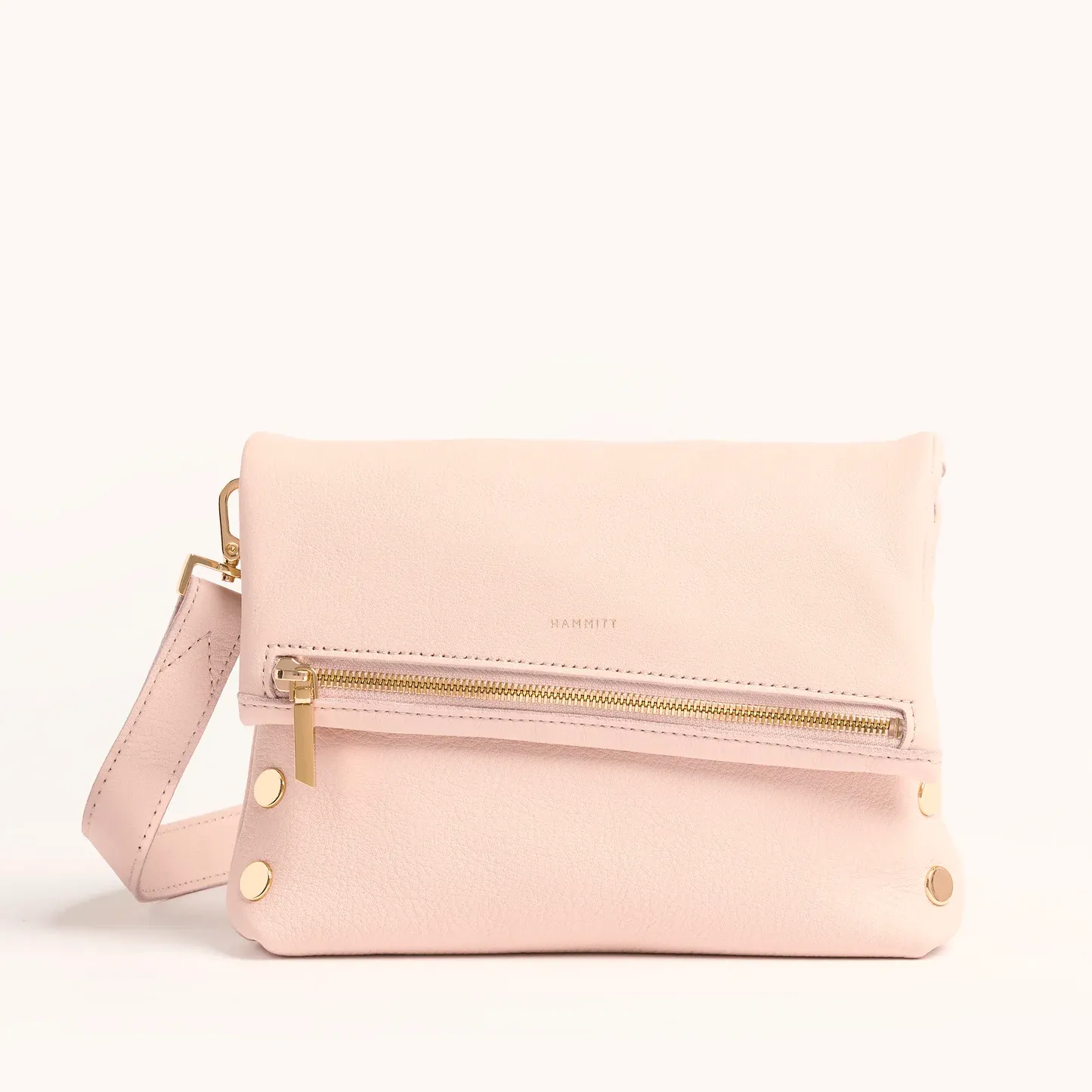 Hammitt VIP Med Crossbody Clutch Bag Superbloom Pink/Gold