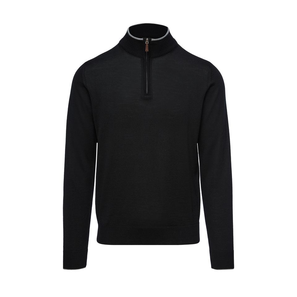 Emanuel Berg Light Gauge Highneck w/ Zipper