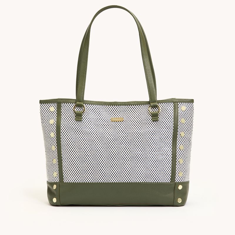 Hammitt Andersen Revival Shoulder Bag Meadow Weave/Gold