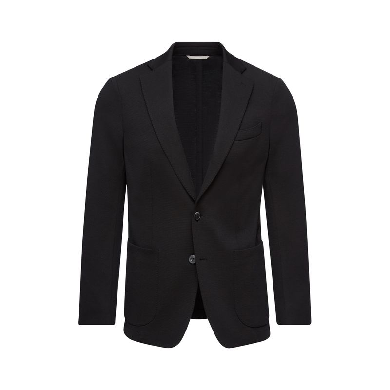 Emanuel Berg Wool Blend Jersey Deconstructed Sport Coat