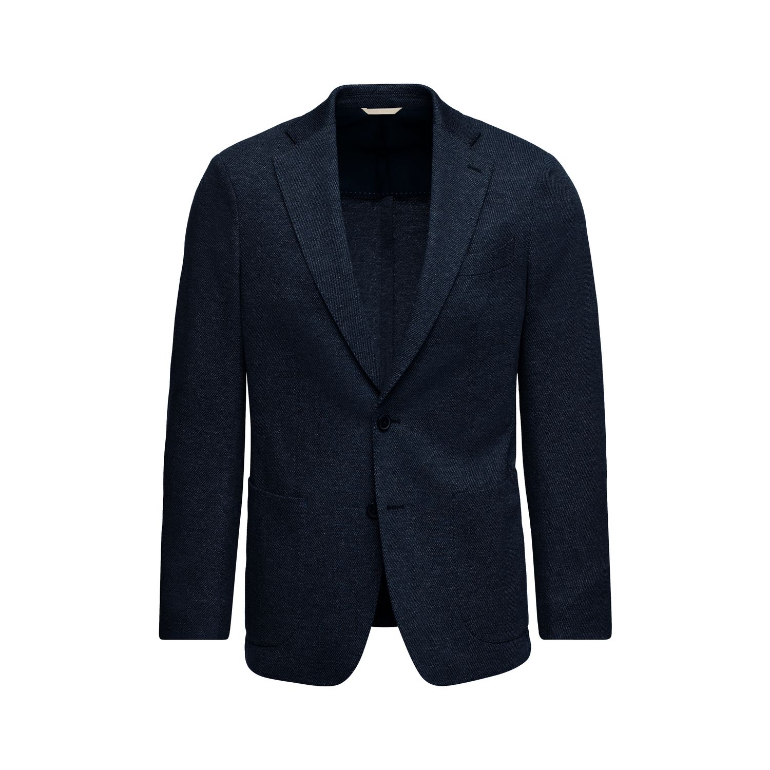 Emanuel Berg Solid Jacquard Deconstructed Sport Coat, Color: Navy, Size: 48