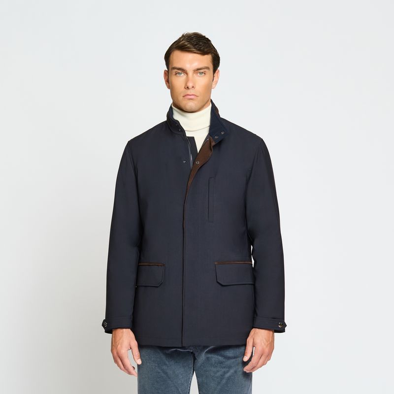 Luciano Barbera Padded Tech Wool Favorita