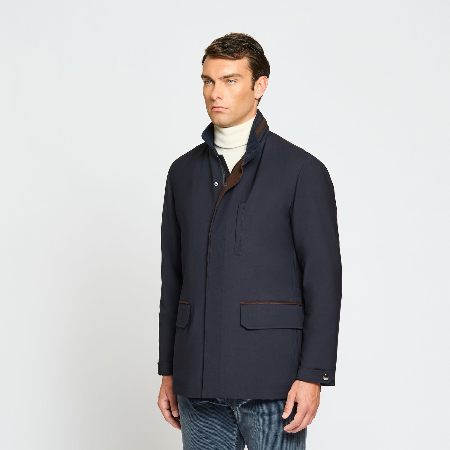 Luciano Barbera Padded Tech Wool Favorita