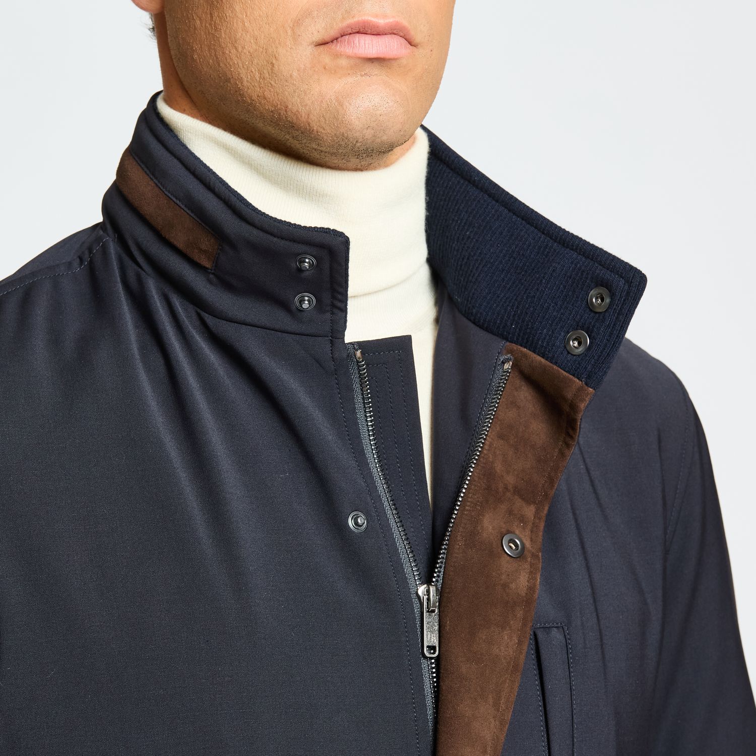 Luciano Barbera Padded Tech Wool Favorita