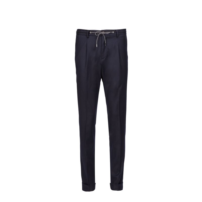 Luciano Barbera Wool Pantaliccio