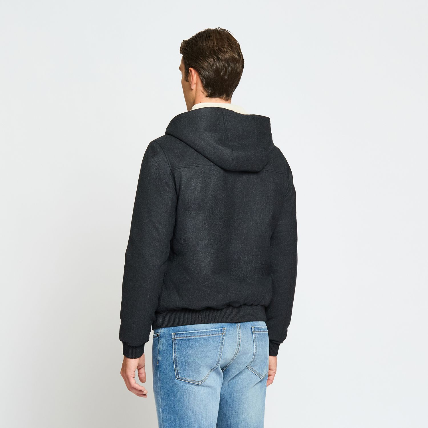 Luciano Barbera Shearling Hoodie