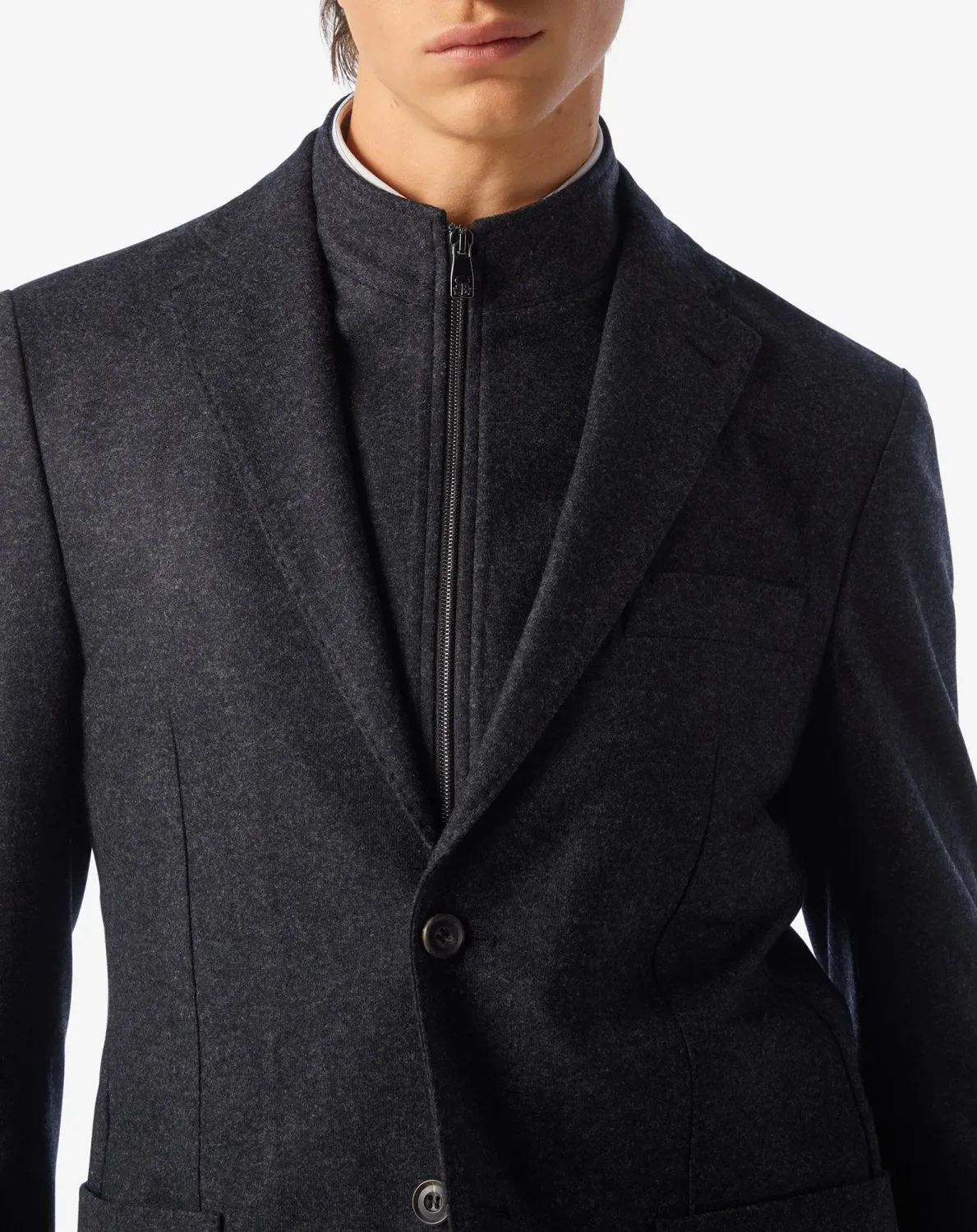 Corneliani Flannel ID Jacket