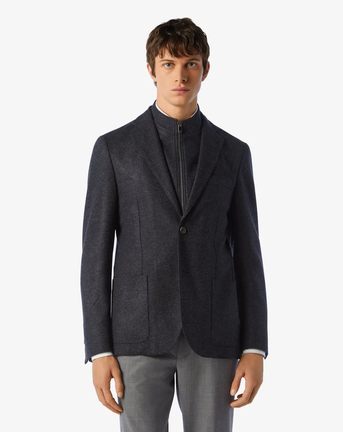 Corneliani Flannel ID Jacket