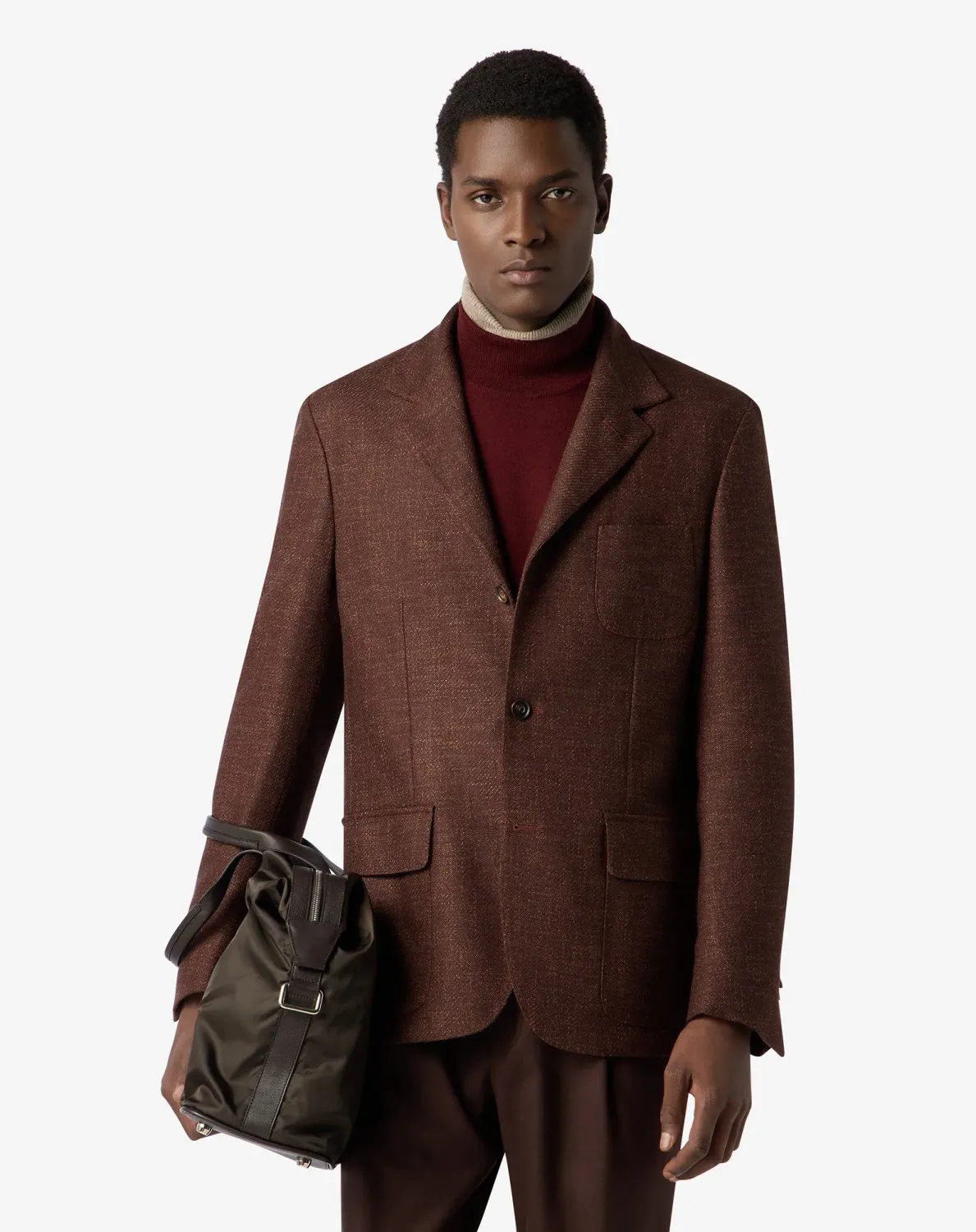 Corneliani Tweed Weekender Jacket