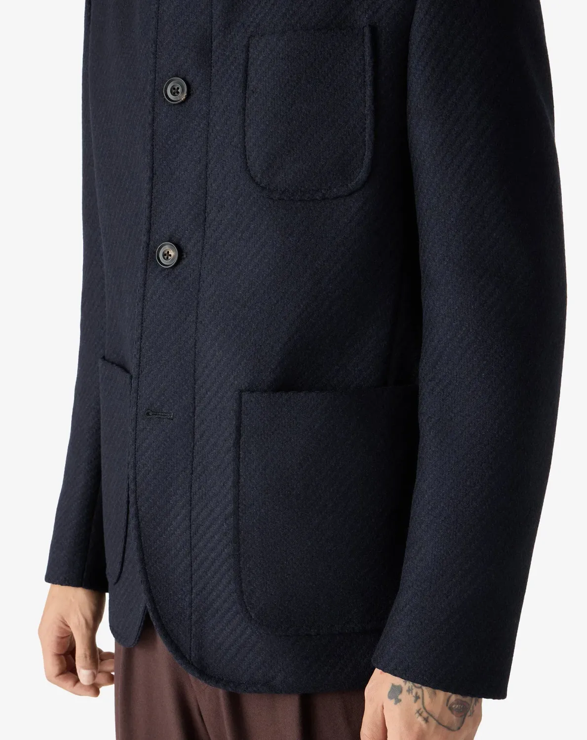Corneliani Steep Twill Weekender Jacket