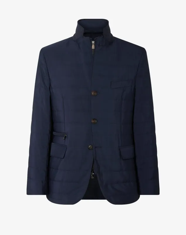 Corneliani Channel Quilted ID Jacket