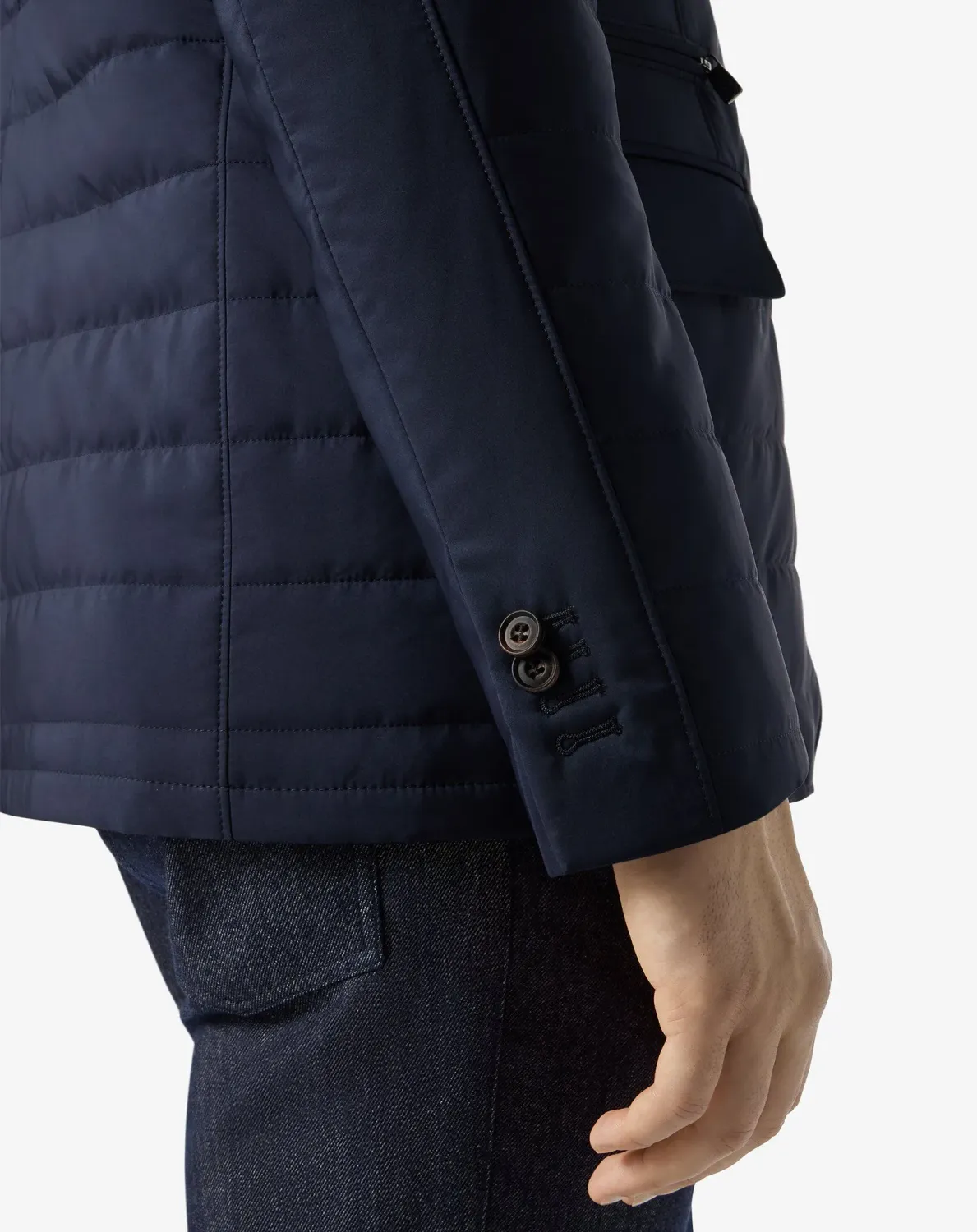 Corneliani Channel Quilted ID Jacket