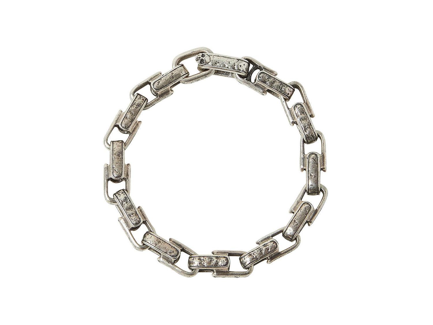 John Varvatos 9mm Silver Chain Bracelet