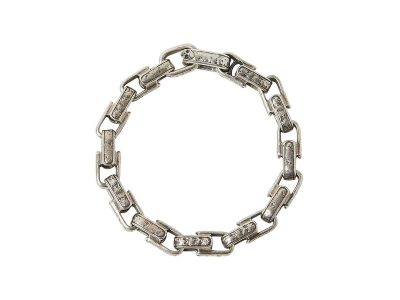 John Varvatos 9mm Silver Chain Bracelet