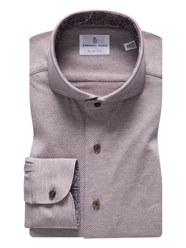 Emanuel Berg Pique Solid L/S