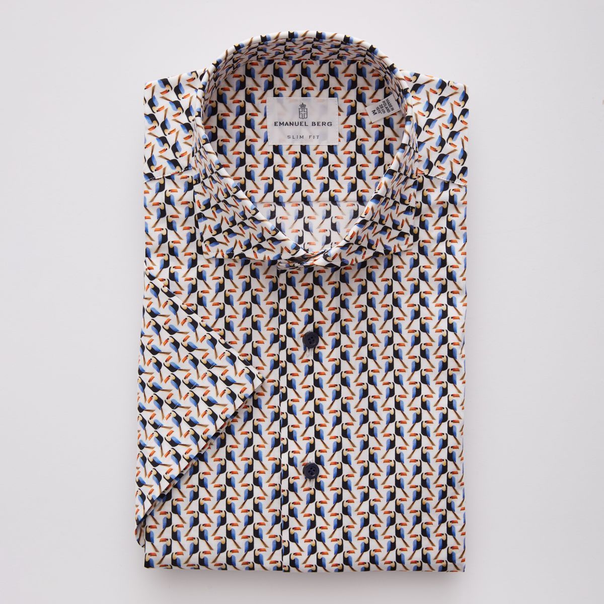 Emanuel Berg Stretch Poplin Print
