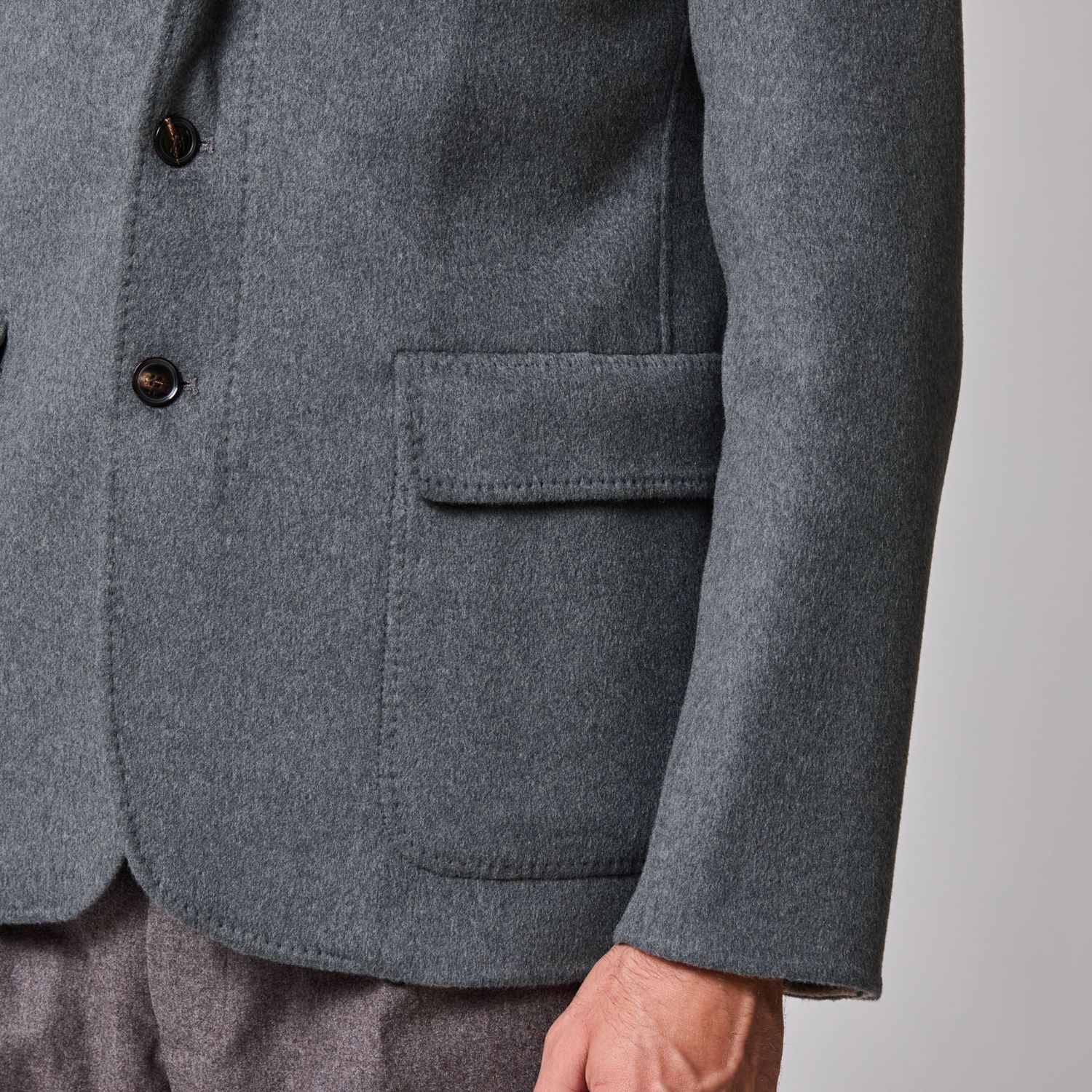 Luciano Barbera Double-Faced Hybrid Sport Coat