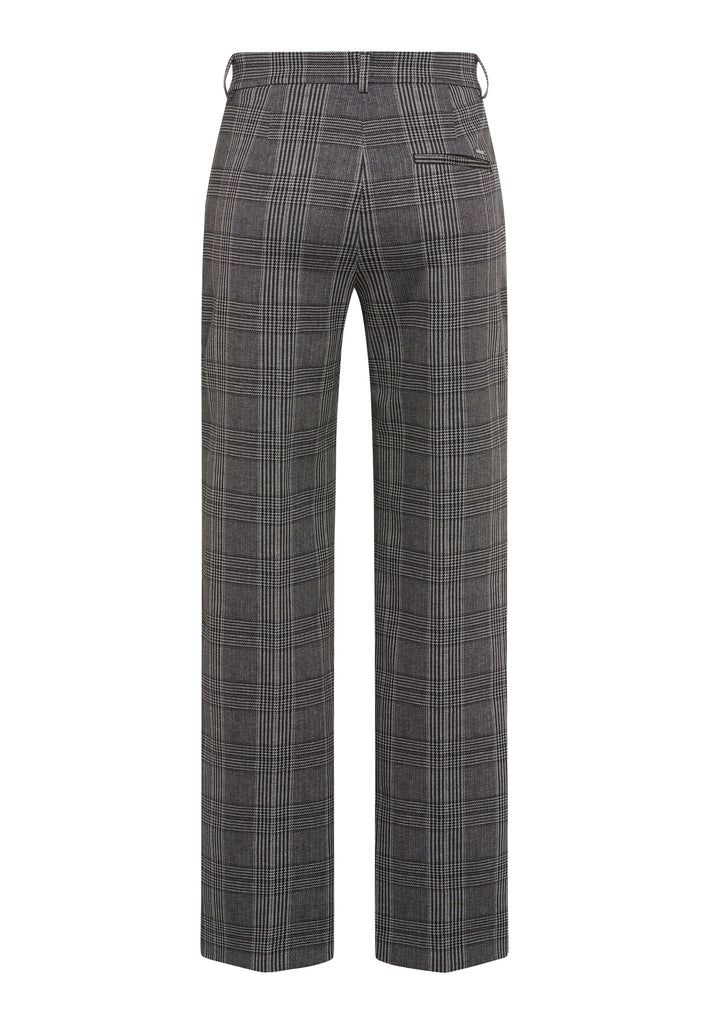 Brax Maine Wide Leg Plaid Pants