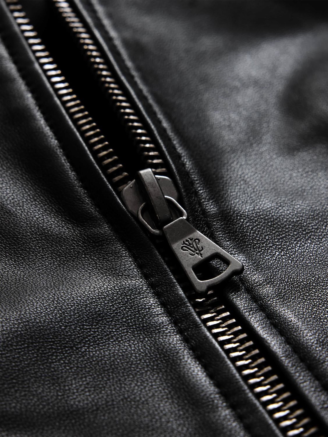 John Varvatos Niko Leather Hoodie